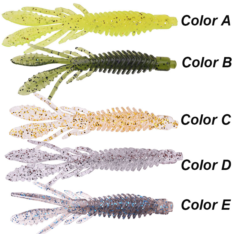 WESTBASS 5PCS Soft Larva Baits - Fishing Lure Spinnerbait recension och pris