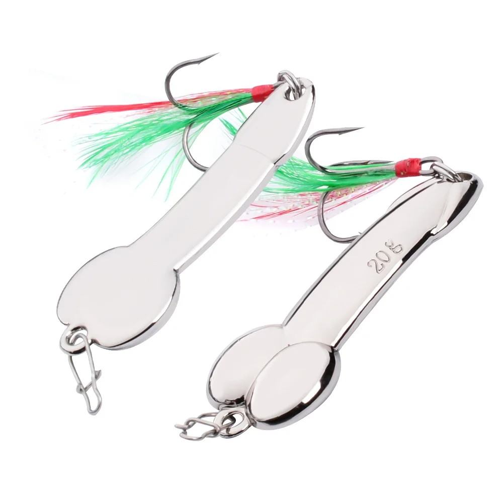 Metal Spoon Penis Shape Fishin - Fishing Lure Spoon recension och pris