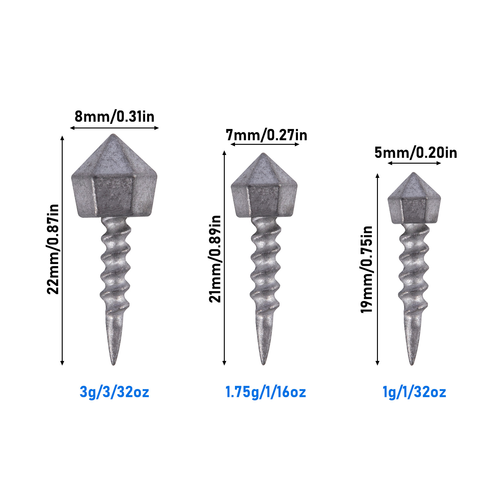 10pcs Fishing Insert Weight Si - Fishing Lure Accessories recension och pris