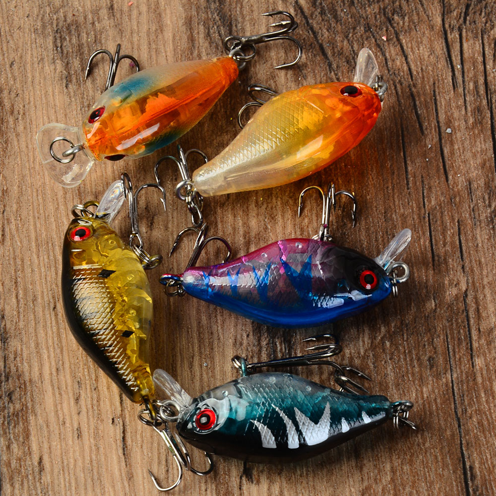 5pcs Floating Crankbaits Bait  - Fishing Lure Jerkbait recension och pris