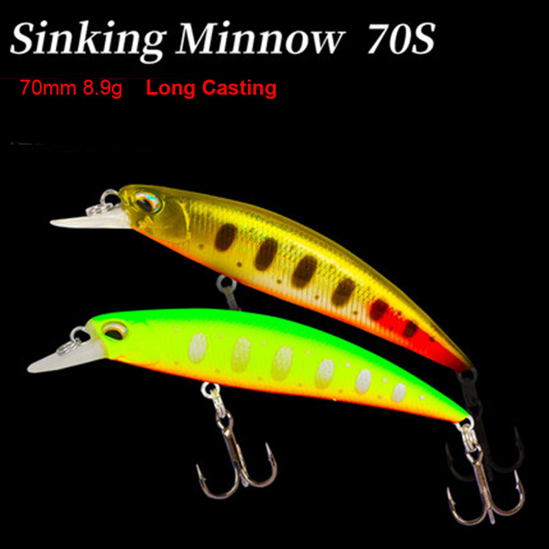 TSURINOYA Sinking Minnow Long  - Fishing Lure Jerkbait recension och pris