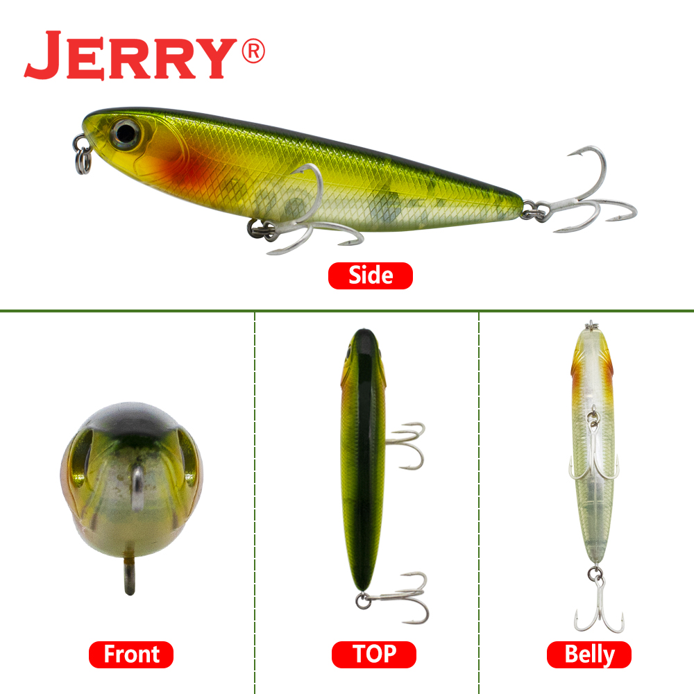 Jerry Kuchao Topwater Pencil R - Fishing Lure Crankbait recension och pris