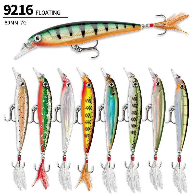 Floating Minnow Fishing Lures  - Fishing Lure Jerkbait recension och pris