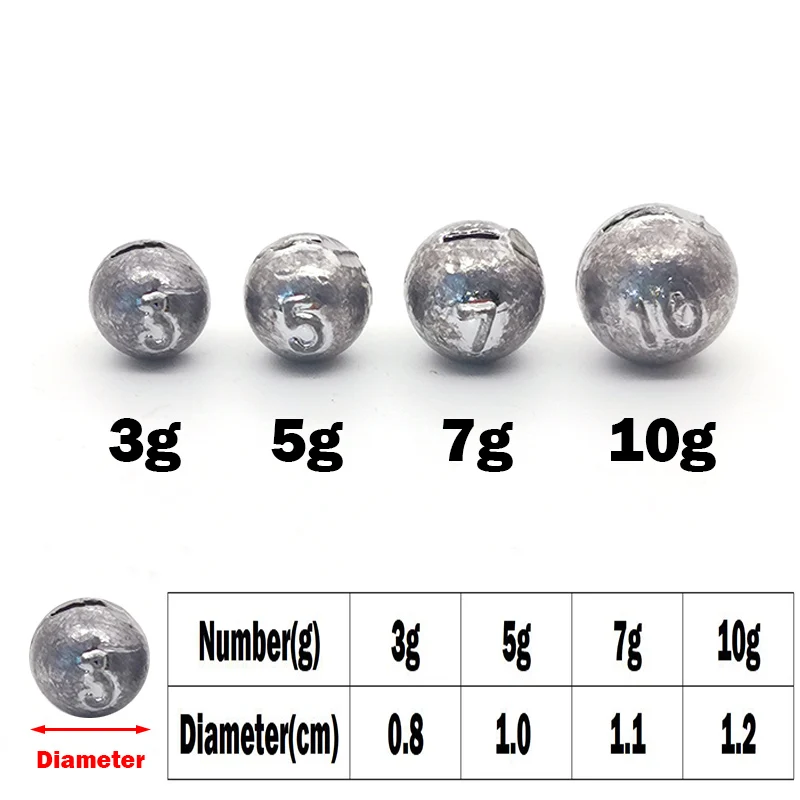 OUTKIT 10pcs/lot Lead Head Sin - Fishing Lure Accessories recension och pris