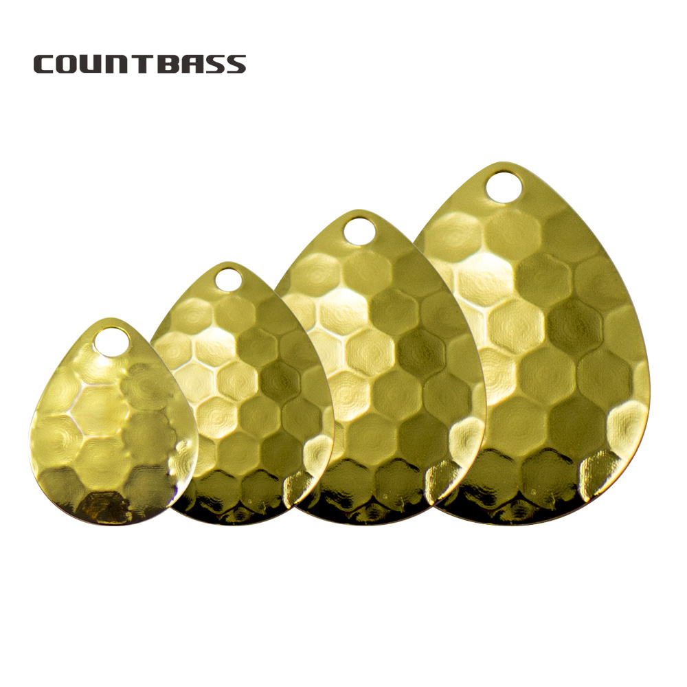 Countbass 50pcs Size 2-5 Gold  - Fishing Lure Spinner recension och pris