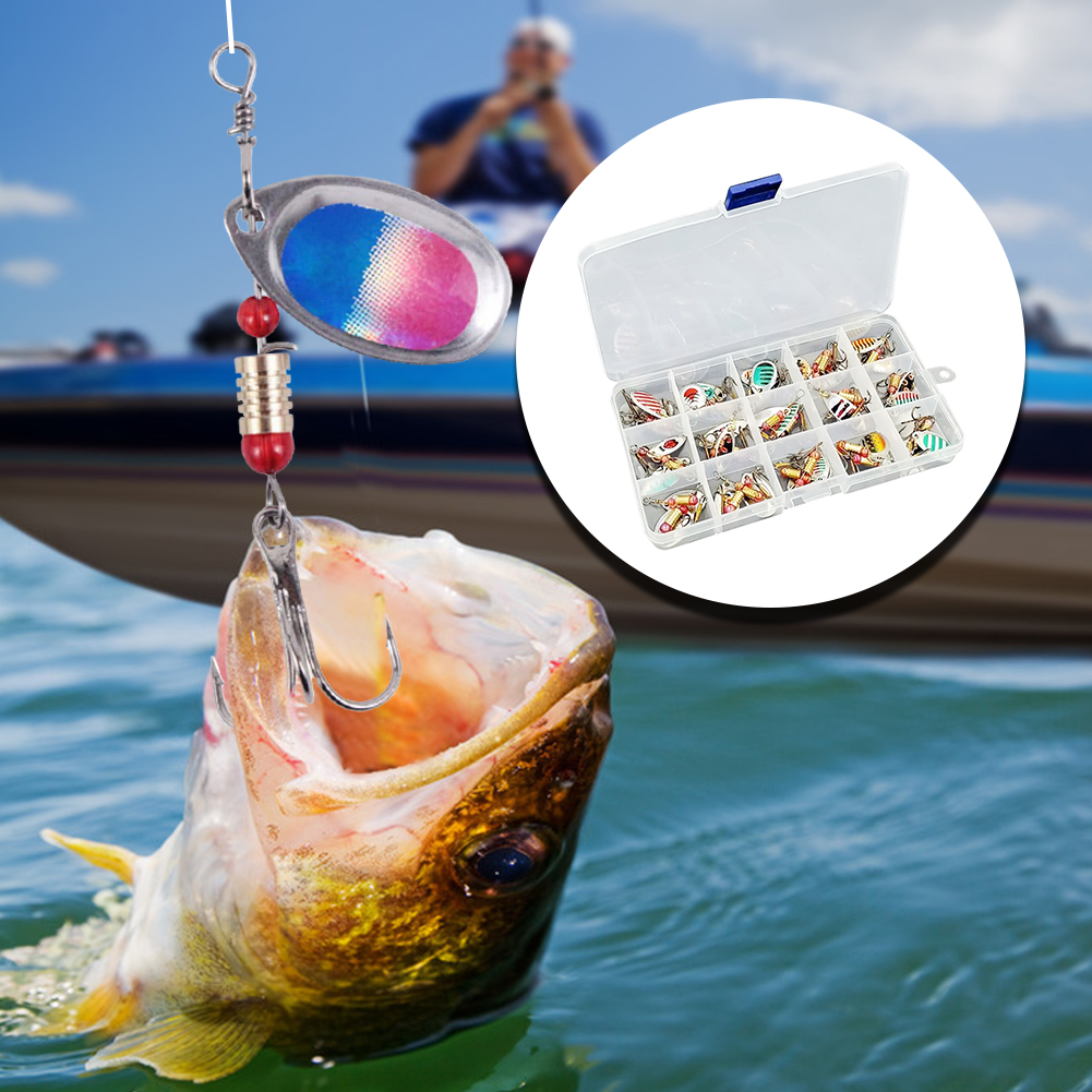 30pcs Metal Spoon Spinner Fish - Fishing Lure Spinner recension och pris