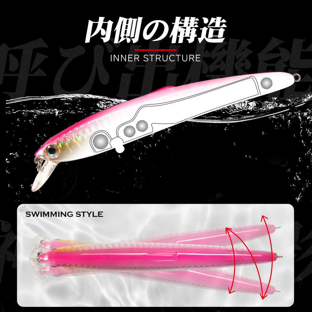 Hunthouse Saruna Minnow Jerkba - Fishing Lure Jerkbait recension och pris