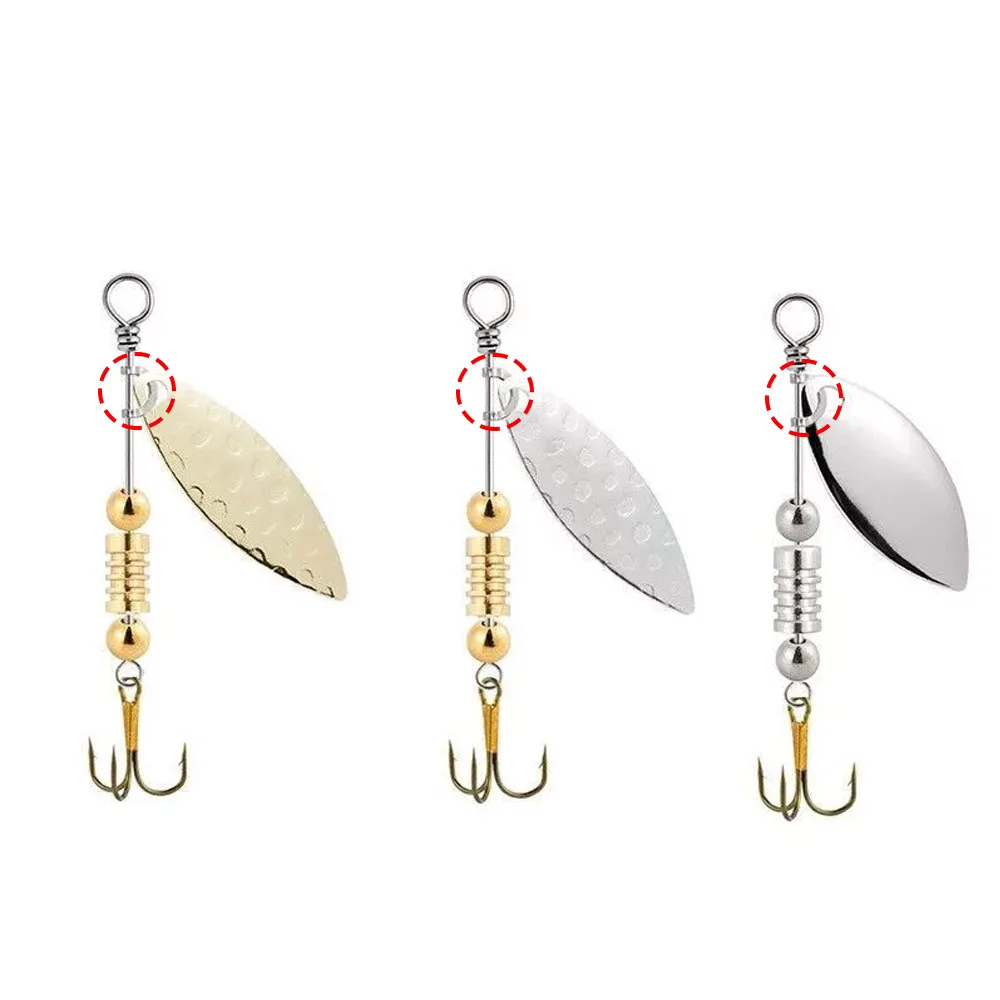 100pcs Fishing U Shaped Fixed  - Fishing Lure Spinnerbait recension och pris