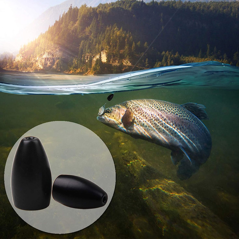 Tungsten Steel Fishing Weights - Fishing Lure Jig recension och pris