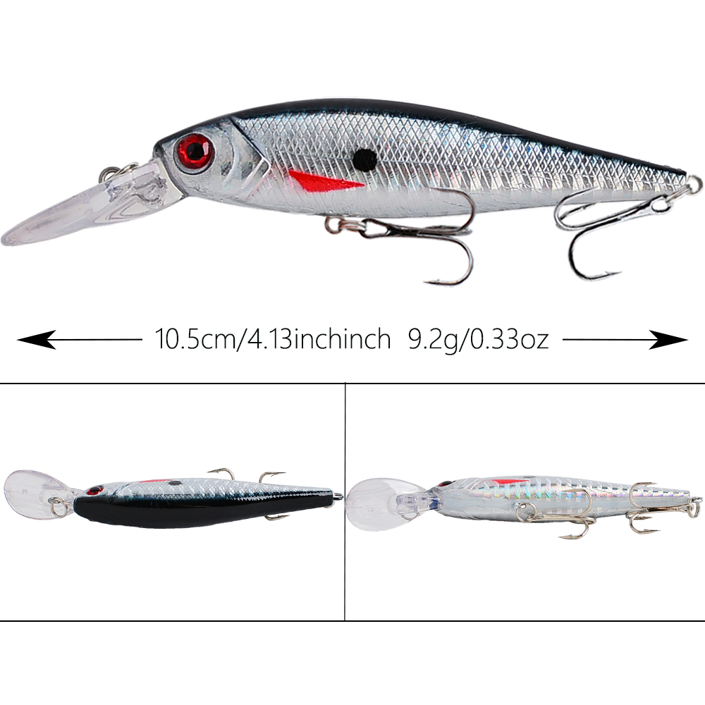 8Pcs Fishing Lure 10cm/9g Arti - Fishing Lure Spinnerbait recension och pris